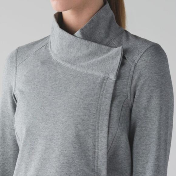 Lululemon Grey Wrap Jacket - Picture 3 of 10